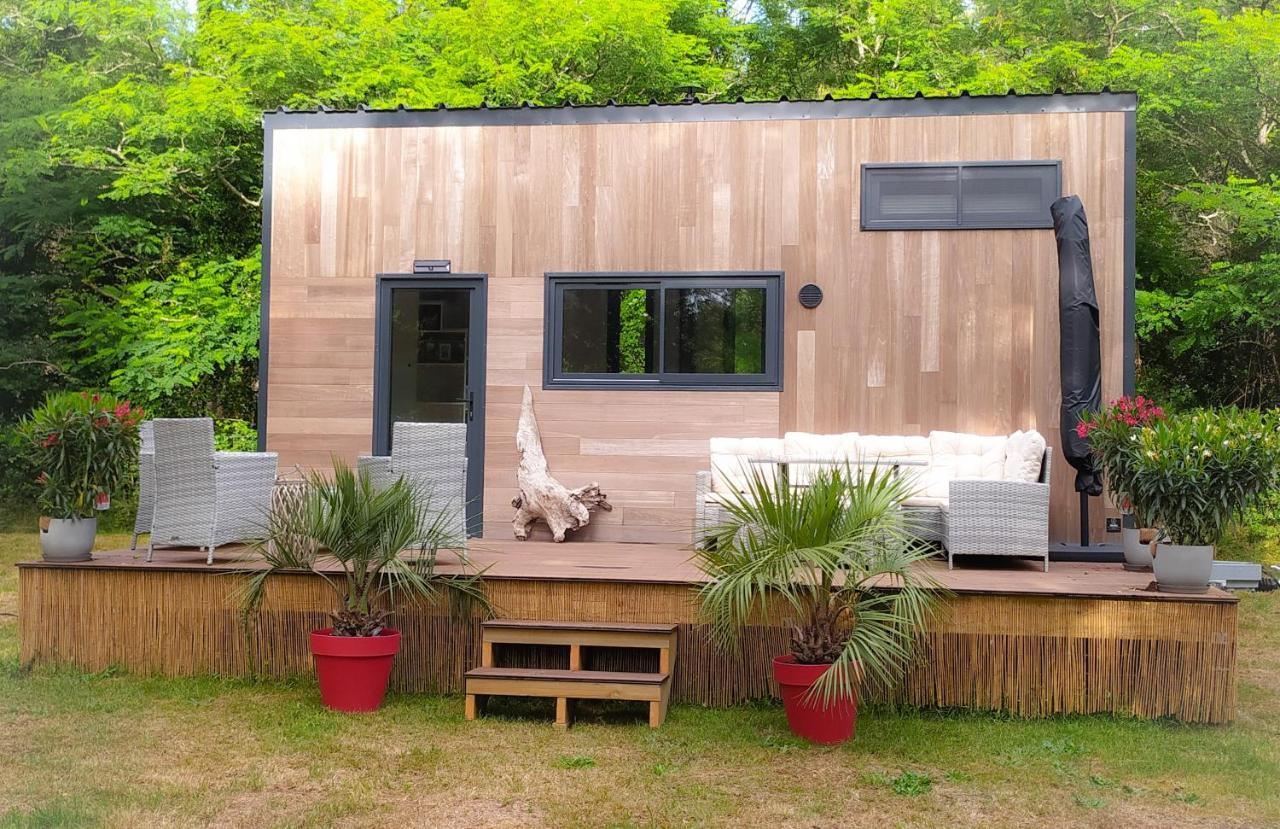 Tiny House Chez Caroline Villa Gaillan-en-Médoc Exterior foto